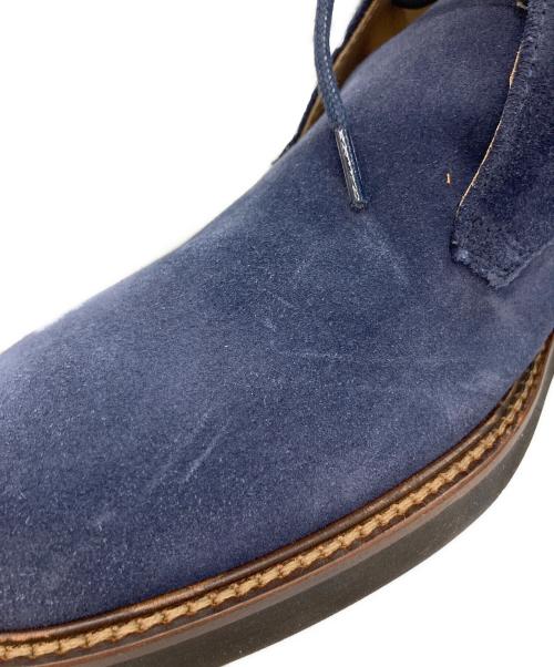 TOD'S（トッズ）TOD'S (トッズ) スウェードチャッカーブーツ ネイビー サイズ:7　1/2の古着・服飾アイテム