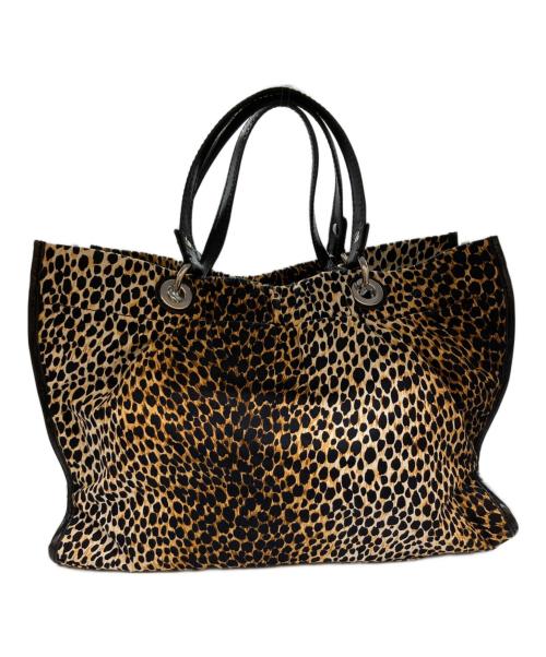 D&G（ディーアンドジー）D&G (ディーアンドジー) トートバッグ ブラウン×ブラックの古着・服飾アイテム