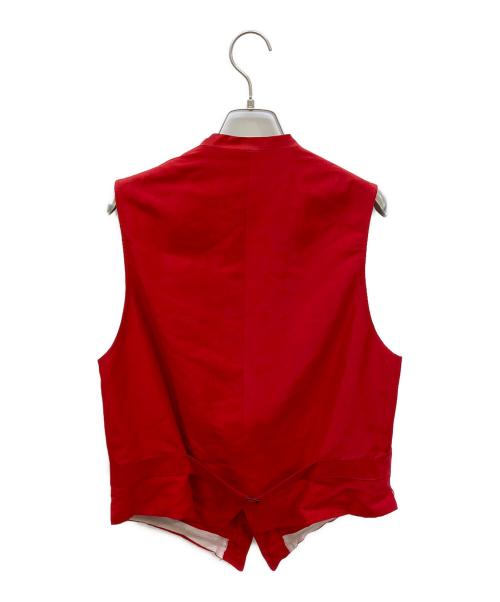 YOHJI YAMAMOTO（ヨウジヤマモト）YOHJI YAMAMOTO (ヨウジヤマモト) ベスト レッド サイズ:Mの古着・服飾アイテム