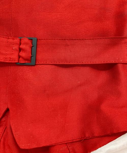 YOHJI YAMAMOTO（ヨウジヤマモト）YOHJI YAMAMOTO (ヨウジヤマモト) ベスト レッド サイズ:Mの古着・服飾アイテム