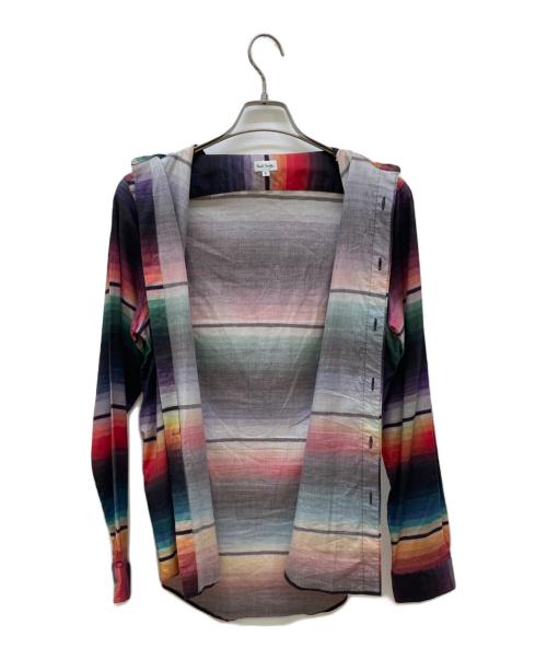 PAUL SMITH（ポールスミス）Paul Smith (ポールスミス) マルチストライプシャツ マルチカラー サイズ:Lの古着・服飾アイテム