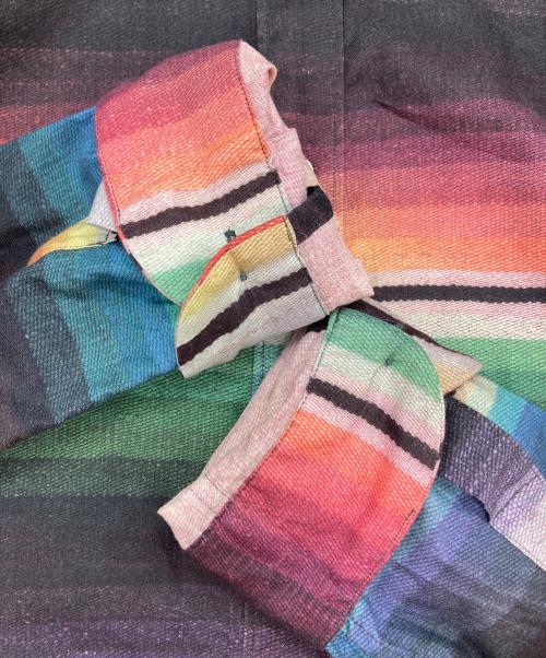 PAUL SMITH（ポールスミス）Paul Smith (ポールスミス) マルチストライプシャツ マルチカラー サイズ:Lの古着・服飾アイテム