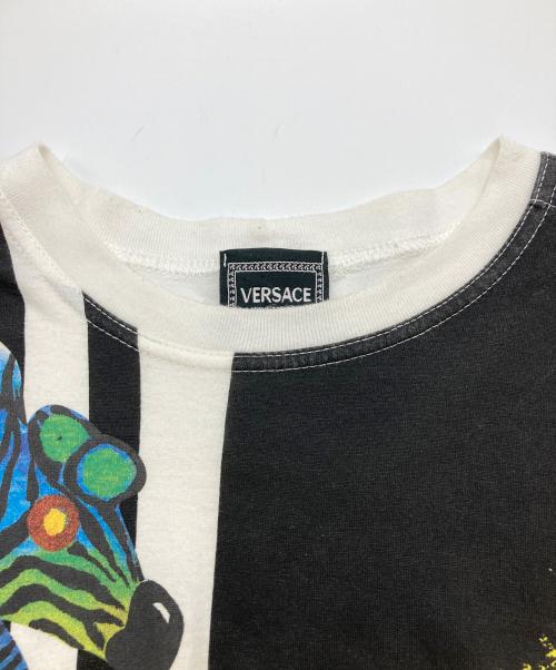 VERSACE（ヴェルサーチェ）VERSACE (ヴェルサーチェ) Tシャツ ホワイト サイズ:Mの古着・服飾アイテム