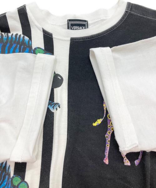 VERSACE（ヴェルサーチェ）VERSACE (ヴェルサーチェ) Tシャツ ホワイト サイズ:Mの古着・服飾アイテム