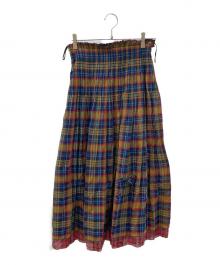 慈雨（ジウ）の古着「ロングスカート」｜マルチカラー