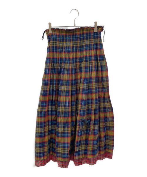 慈雨（ジウ）慈雨 (ジウ) ロングスカート マルチカラー サイズ:40の古着・服飾アイテム