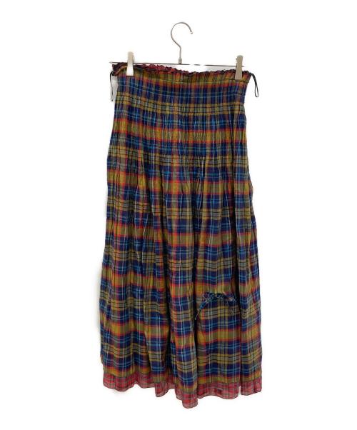 慈雨（ジウ）慈雨 (ジウ) ロングスカート マルチカラー サイズ:40の古着・服飾アイテム