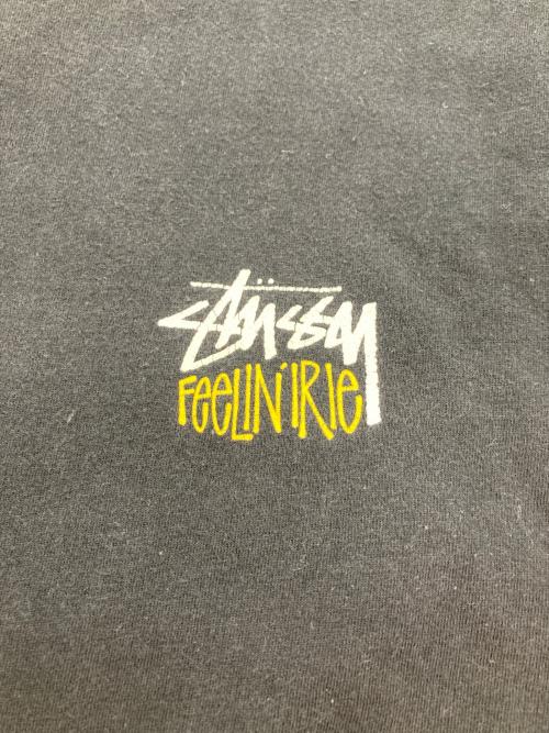 stussy（ステューシー）stussy (ステューシー) ロゴTシャツ ブラック サイズ:Mの古着・服飾アイテム