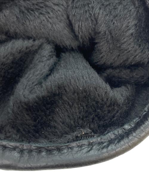 HIDE AND SEEK（ハイドアンドシーク）HIDE AND SEEK (ハイドアンドシーク) レザーグローブ ブラックの古着・服飾アイテム