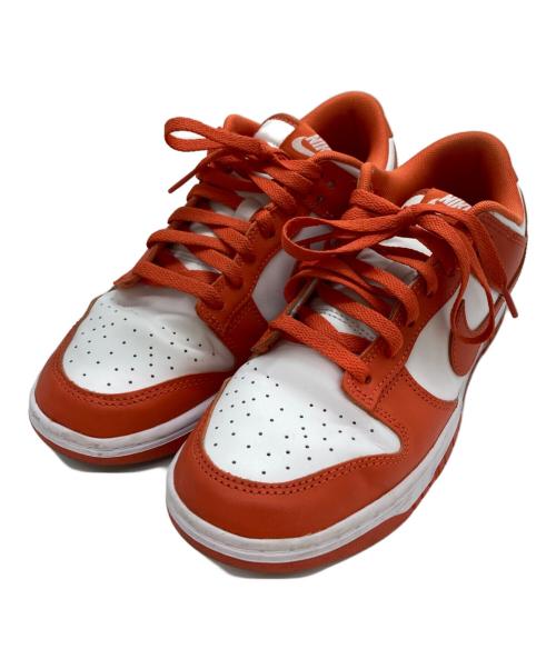 NIKE（ナイキ）NIKE (ナイキ) スニーカー オレンジ×ホワイト サイズ:27の古着・服飾アイテム