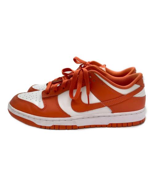 NIKE（ナイキ）NIKE (ナイキ) スニーカー オレンジ×ホワイト サイズ:27の古着・服飾アイテム