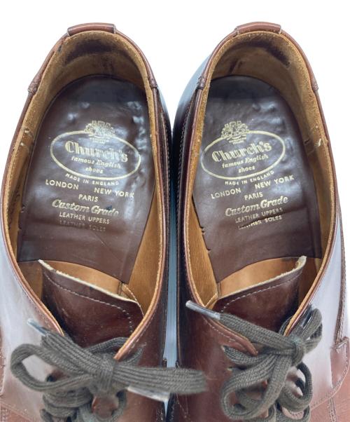 CHURCH'S（チャーチ）CHURCH'S (チャーチ) arlington/Uチップシューズ ブラウン サイズ:6Sの古着・服飾アイテム