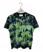 AMI Alexandre Mattiussiアミアレクサンドルマテュッシ）の古着「タイダイTシャツ」｜グリーン