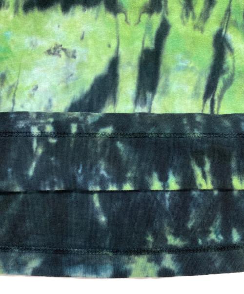 AMI Alexandre Mattiussi（アミアレクサンドルマテュッシ）AMI Alexandre Mattiussi (アミアレクサンドルマテュッシ) タイダイTシャツ グリーン サイズ:SIZE Mの古着・服飾アイテム