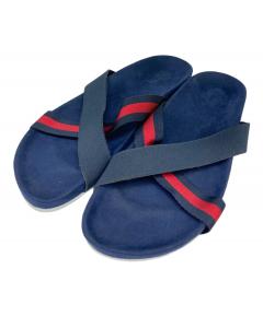 中古・古着通販】GUCCI (グッチ) フリンジホースビットサンダル