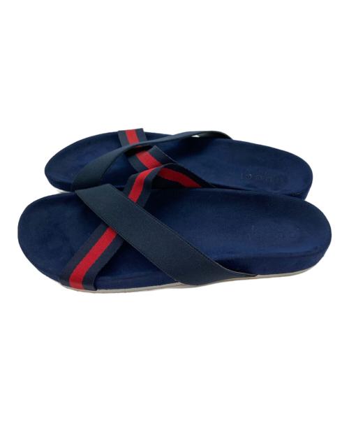 GUCCI（グッチ）GUCCI (グッチ) シェリーラインサンダル ブルー サイズ:8の古着・服飾アイテム