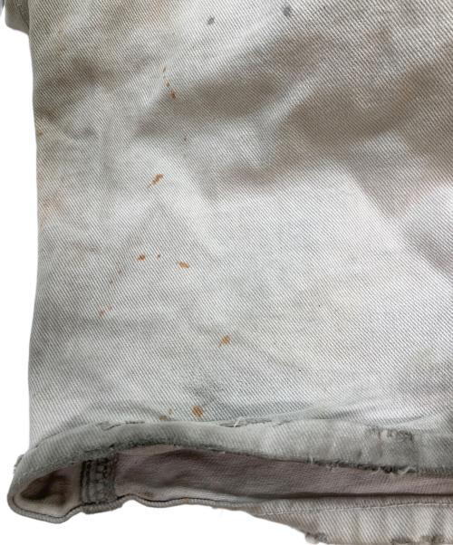 UNUSED.LAB（アンユーズドラブ）UNUSED.lab (アンユーズドラブ) ダブルニーパンツ アイボリー サイズ:Mの古着・服飾アイテム