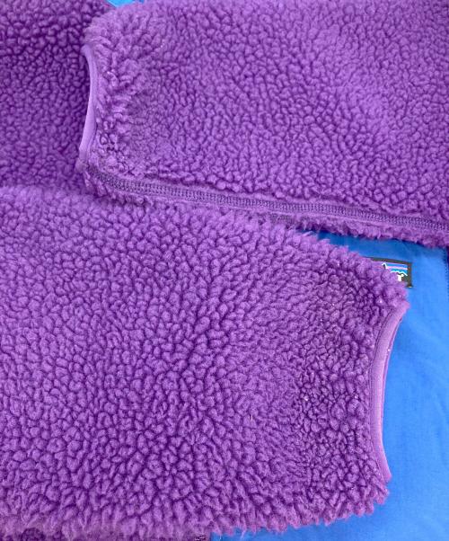 Patagonia（パタゴニア）Patagonia (パタゴニア) ボアジャケット パープル サイズ:Mの古着・服飾アイテム