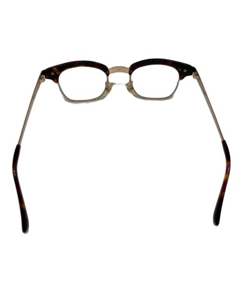 白山眼鏡店（ハクサンガンキョウテン）白山眼鏡店 (ハクサンガンキョウテン) LINDY ARM/眼鏡 ブラウン サイズ:-の古着・服飾アイテム