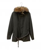 allegriアレグリ）の古着「マルジェラ期ダウンジャケット」｜カーキ