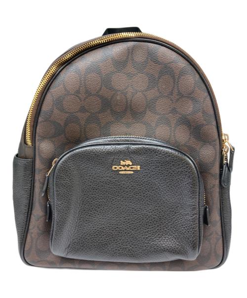 COACH（コーチ）COACH (コーチ) リュック ブラウンの古着・服飾アイテム