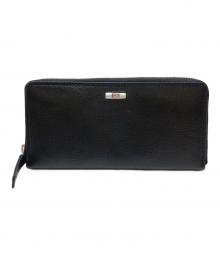 Calvin Klein（カルバンクライン）の古着「ラウンドファスナー長財布」｜ブラック