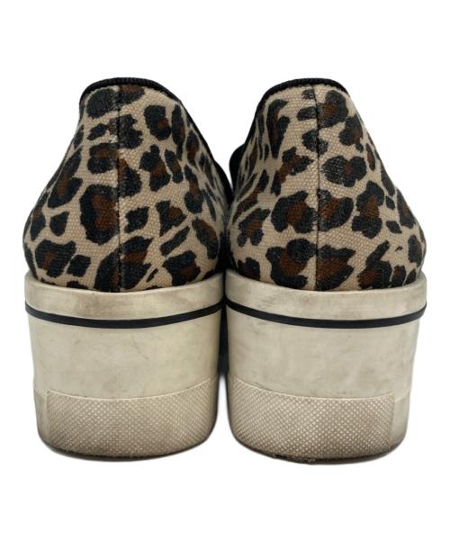STELLA McCARTNEY（ステラマッカートニー）STELLA McCARTNEY (ステラマッカートニー) レオパード柄厚底スリッポン ブラウン サイズ:37の古着・服飾アイテム