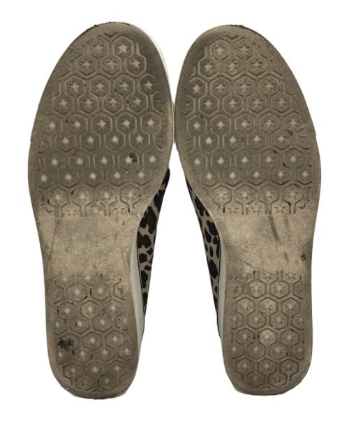 STELLA McCARTNEY（ステラマッカートニー）STELLA McCARTNEY (ステラマッカートニー) レオパード柄厚底スリッポン ブラウン サイズ:37の古着・服飾アイテム