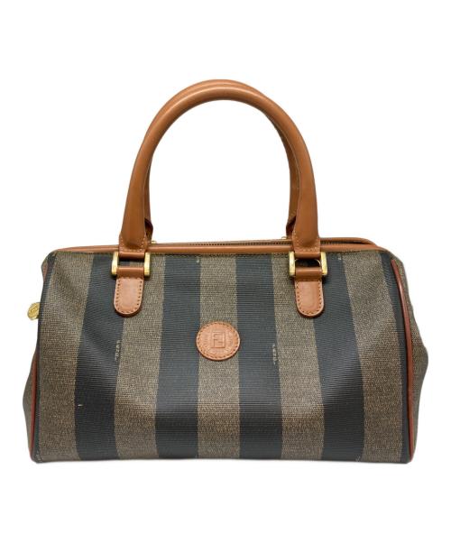 FENDI（フェンディ）FENDI (フェンディ) ミニボストンバッグ ブラウンの古着・服飾アイテム