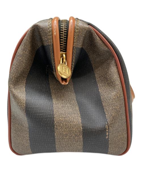FENDI（フェンディ）FENDI (フェンディ) ミニボストンバッグ ブラウンの古着・服飾アイテム