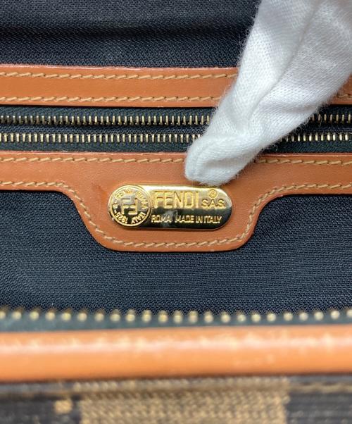 FENDI（フェンディ）FENDI (フェンディ) ミニボストンバッグ ブラウンの古着・服飾アイテム