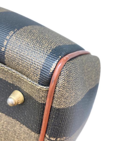 FENDI（フェンディ）FENDI (フェンディ) ミニボストンバッグ ブラウンの古着・服飾アイテム