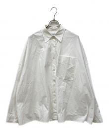 Adam et Rope（アダム エ ロペ）の古着「バックコクーンオーバーシャツ」｜ホワイト