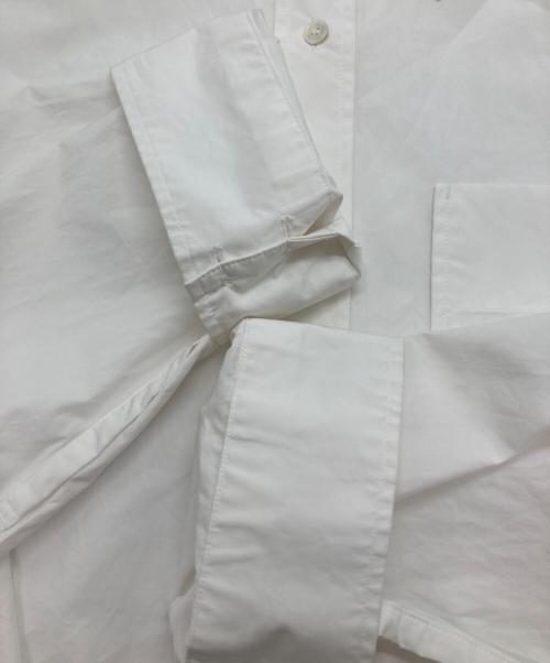 Adam et Rope（アダム エ ロペ）Adam et Rope (アダム エ ロペ) バックコクーンオーバーシャツ ホワイト サイズ:Freeの古着・服飾アイテム