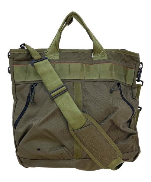 BRIEFING（ブリーフィング）BRIEFING (ブリーフィング) ネオ ステルス ヘルメットバッグ カーキ/モスグリーンの古着・服飾アイテム