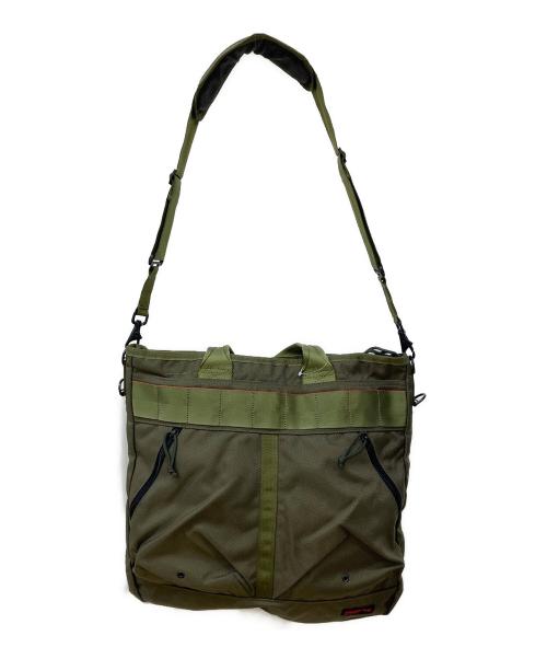 BRIEFING（ブリーフィング）BRIEFING (ブリーフィング) ネオ ステルス ヘルメットバッグ カーキ/モスグリーンの古着・服飾アイテム