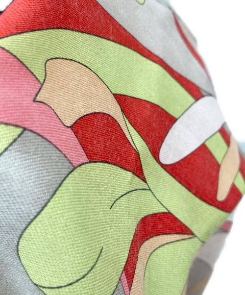 Emilio Pucci（エミリオ プッチ）Emilio Pucci (エミリオ プッチ) 大判ストール ピンクの古着・服飾アイテム