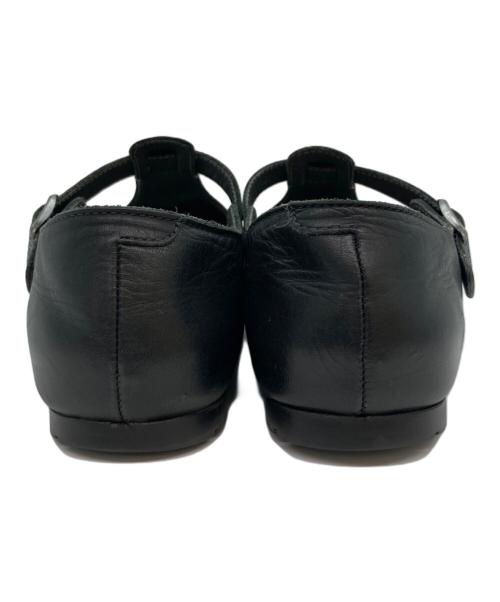 BIRKENSTOCK（ビルケンシュトック）BIRKENSTOCK (ビルケンシュトック) ティッケル/レザーシューズ ブラック サイズ:24㎝の古着・服飾アイテム