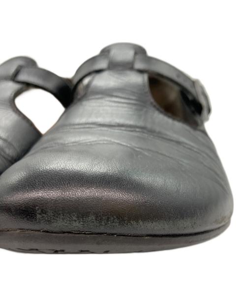 BIRKENSTOCK（ビルケンシュトック）BIRKENSTOCK (ビルケンシュトック) ティッケル/レザーシューズ ブラック サイズ:24㎝の古着・服飾アイテム