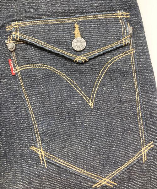 LEVI'S ENGINEERED（リーバイスエンジニアード）LEVI'S ENGINEERED (リーバイスエンジニアード) 裾ジップデニムパンツ インディゴ サイズ:73.5cm (W29)の古着・服飾アイテム