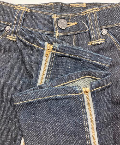 LEVI'S ENGINEERED（リーバイスエンジニアード）LEVI'S ENGINEERED (リーバイスエンジニアード) 裾ジップデニムパンツ インディゴ サイズ:73.5cm (W29)の古着・服飾アイテム