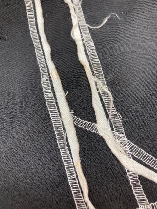 MAISON SPECIAL（メゾンスペシャル）MAISON SPECIAL (メゾンスペシャル) Prime-Over Stitch Design Coverall ブラック サイズ:02の古着・服飾アイテム