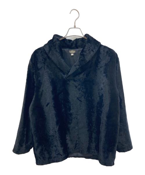 BLACK SIGN（ブラックサイン）BLACK SIGN (ブラックサイン) エコファープルオーバー ブラック サイズ: XLの古着・服飾アイテム