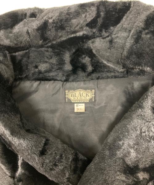 BLACK SIGN（ブラックサイン）BLACK SIGN (ブラックサイン) エコファープルオーバー ブラック サイズ: XLの古着・服飾アイテム
