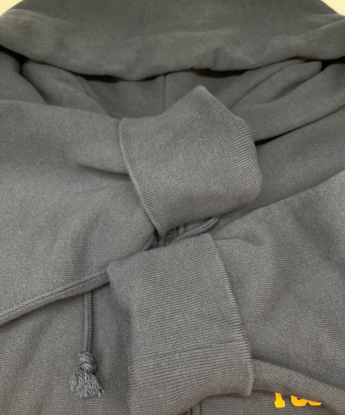 Champion（チャンピオン）Champion (チャンピオン) フロッキープリントジップパーカー ネイビー サイズ:XLの古着・服飾アイテム