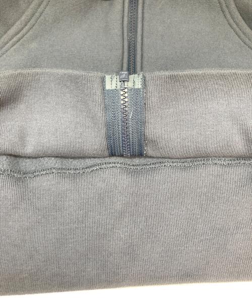 Champion（チャンピオン）Champion (チャンピオン) フロッキープリントジップパーカー ネイビー サイズ:XLの古着・服飾アイテム