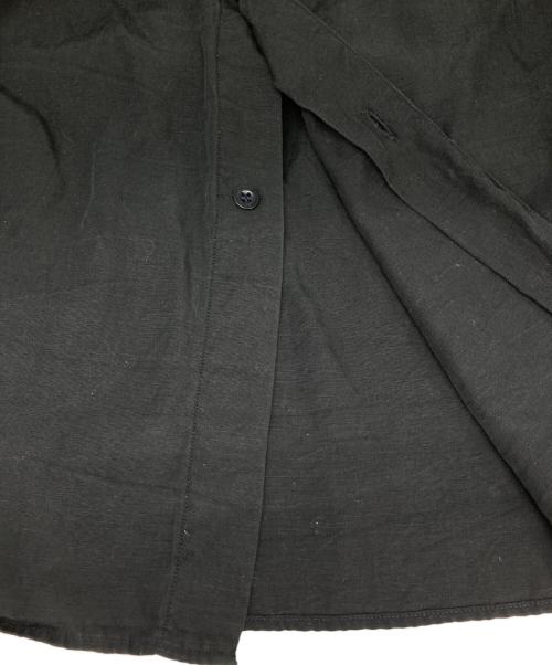 Y's for men（ワイズフォーメン）Y'S for men (ワイズフォーメン) 半袖シャツ ブラック サイズ:4の古着・服飾アイテム