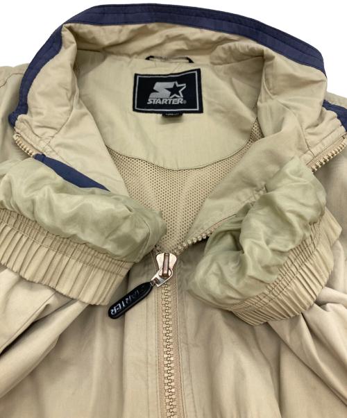 STARTER（スターター）STARTER (スターター) ブルゾン ベージュ サイズ:Mの古着・服飾アイテム