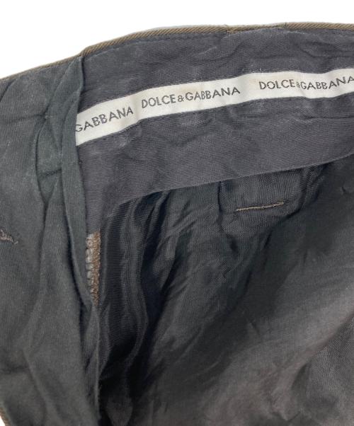DOLCE & GABBANA（ドルチェ＆ガッバーナ）DOLCE & GABBANA (ドルチェ＆ガッバーナ) パンツ ブラウン サイズ:46の古着・服飾アイテム