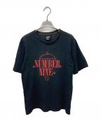 NUMBER (N)INEナンバーナイン）の古着「プリントTシャツ」｜ブラック